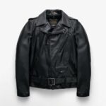 Soft Horween Horsehide Motorcycle Biker Jacket - Image 2
