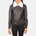 Stella G-1 Brown Leather Bomber Jacket