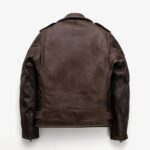 Pebbled Cowhide 'One Star' Perfecto® Motorcycle Biker Jacket - Image 3