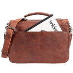 Men Clay Leather Duffel Bag - Image 2