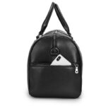 The Glock Black Leather Travel Bag - Image 3