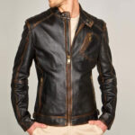 Aley Black Leather Jacket
