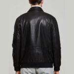 Black Shaw Leather Jacket - Image 2