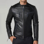 Black Tom Men's Leather Jacket